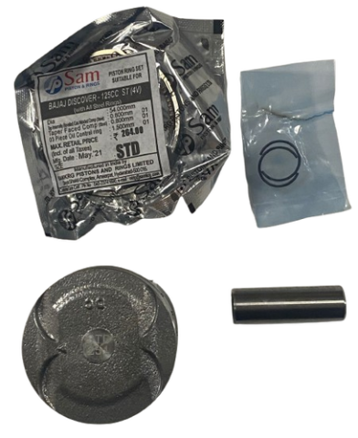 BAJAJ DİSCOVER 125 ST PİSTON SEGMAN STD SAM