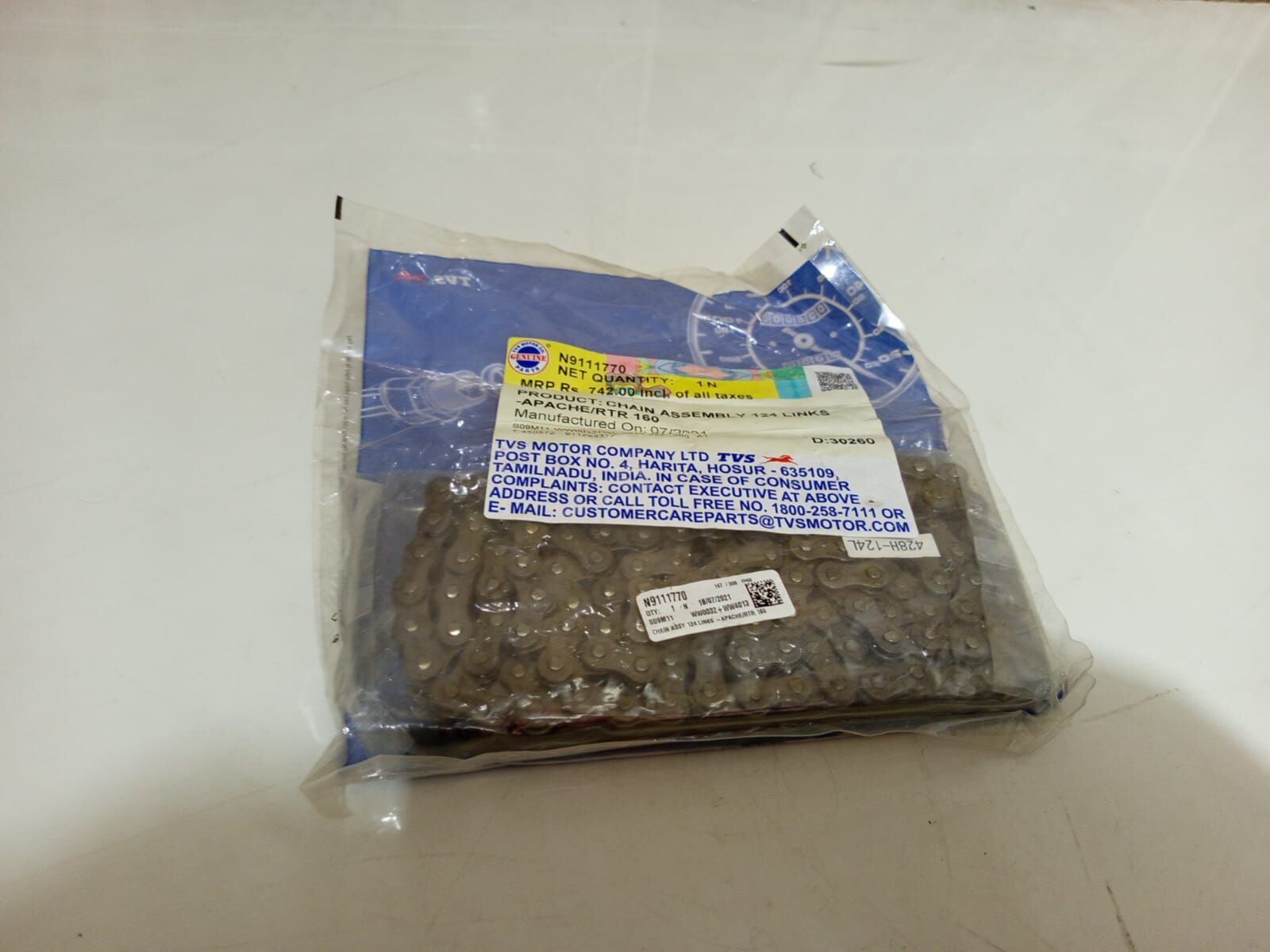 YAMAHA RX 115 TEKER ZİNCİRİ ORİJİNAL