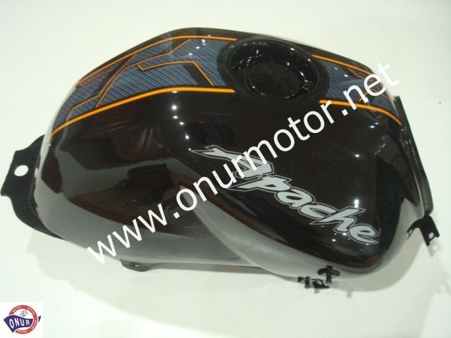 TVS APACHE BENZİN DEPOSU SİYAH ORJ (RTR)