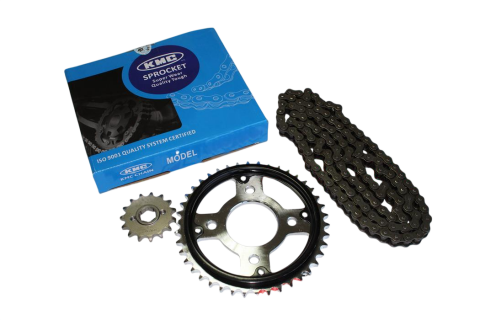 MONDİAL KT 125 ZİNCİR DİŞLİ SETİ KMC ZİNCİR ORJINAL SET