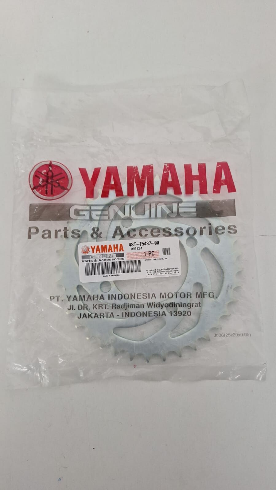YAMAHA RX 135 KİNG DİŞLİ ARKA ORİJİNAL 37T