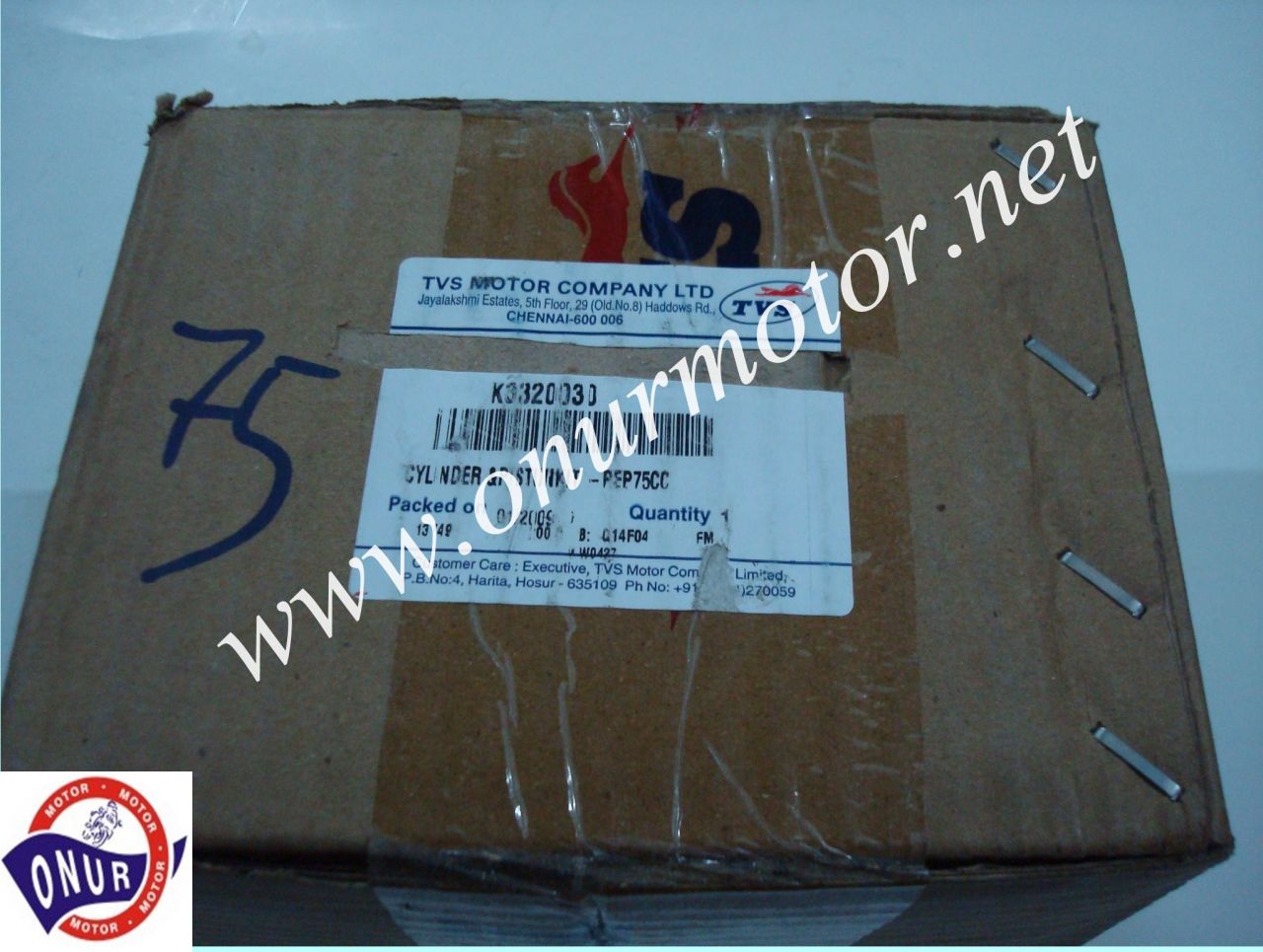 TVS PEP SİLİNDİR DOLU ORJİNAL 75 cc