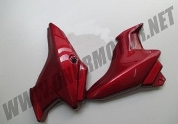 YAMAHA YBR 125 ESD YAN KAPAK TAKIM KIRMIZI