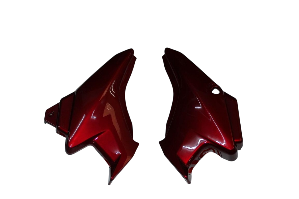 YAMAHA YBR 125 ESD YAN KAPAK TAKIM KIRMIZI