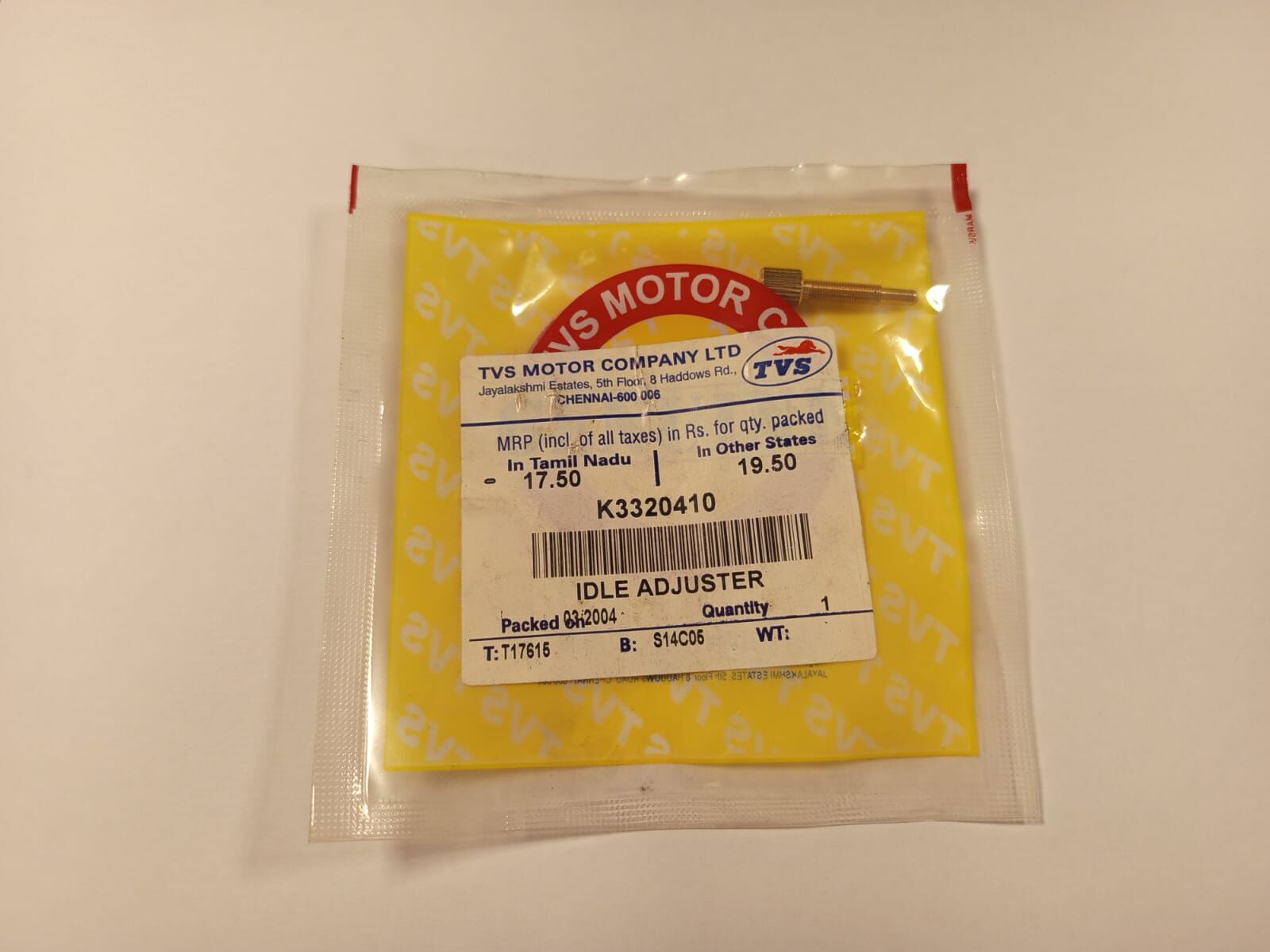 TVS PEP KARBÜRATÖR AYAR VİDASI ORİJİNAL