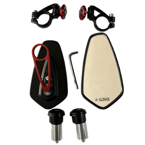 AYNA GİDON KÖŞELİ KIRMIZI