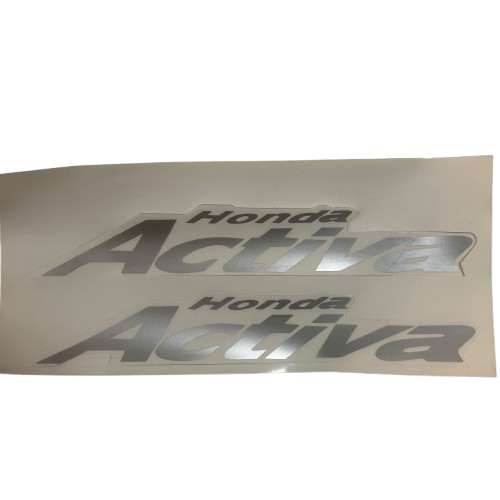 HONDA ACTİVA YAN KAPAK ARMASI GRİ TK