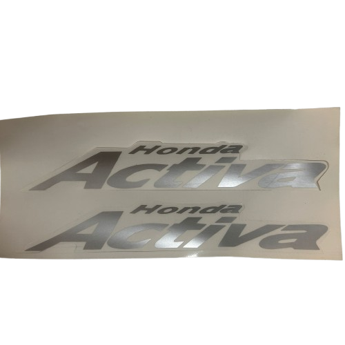 HONDA ACTİVA YAN KAPAK ARMASI GRİ TK