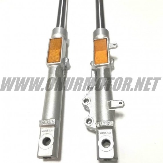 YAMAHA YBR 125 ÖN AMORTİSÖR GRİ TAKIM 2004 MODEL