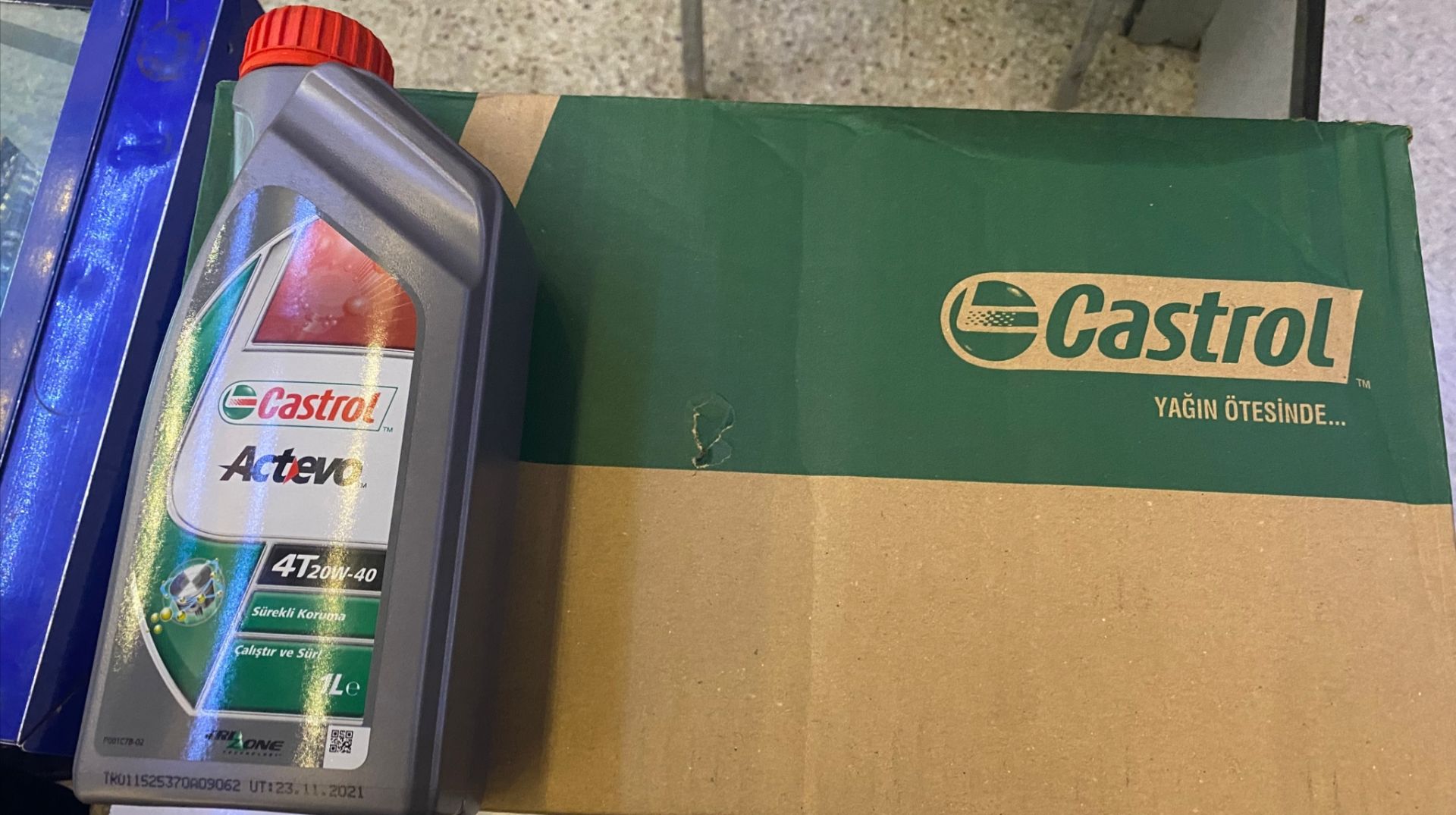 CASTROL YAĞ ACTEVO 4T 20W-40 12 Lİ KOLİ BAZINDA