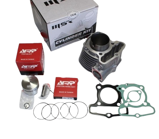 HONDA DIO 110 SİLİNDİR KİT MODİFİYE 51 MM ARP PİSTON-SEGMAN