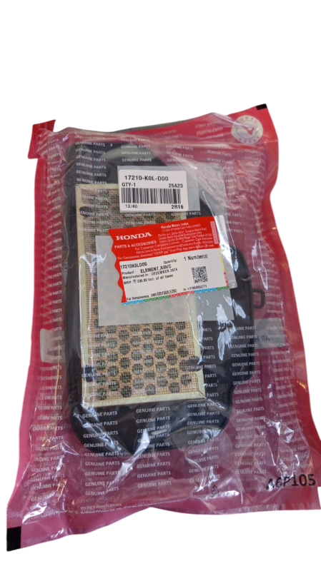 HONDA ACTIVA 125 2024 MODEL HAVA FİLTRESİ ORİJİNAL