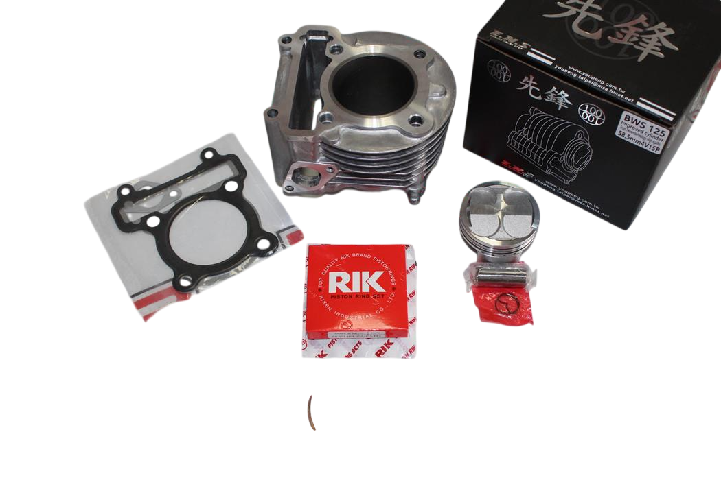 YAMAHA BWS 125 SİLİNDİR KİT 58.5MM 15P RIK SEKMAN ENS TAIWAN