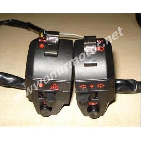 CG125 KUMANDA SOL SİYAH (KUBA)