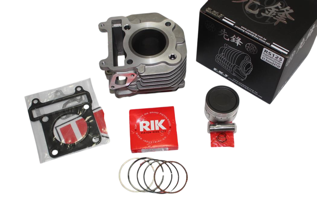 YAMAHA CYGNUS RS 125 SİLİNDİR KİT RIK SEKMAN 51,50MM 13P ENS TAIWAN
