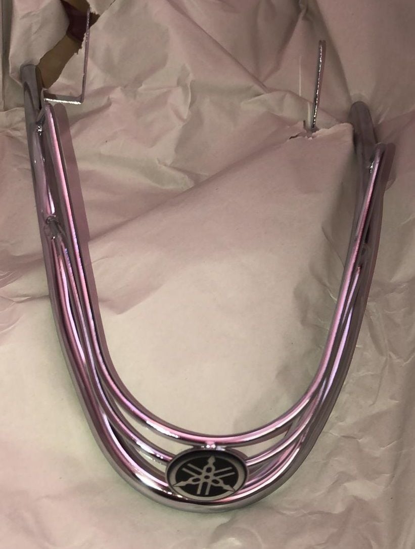 YAMAHA DELIGHT 115 ÖN ÇAMURLUK TAMPONU KROM ORJİNAL