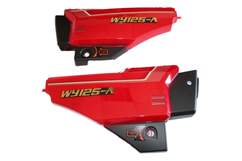 HONDA CGL125 YAN KAPAK KIRMIZI TAKIM