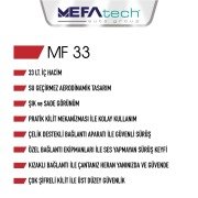 WOGEN MOTORSİKLET ÇANTASI SİYAH 33 L