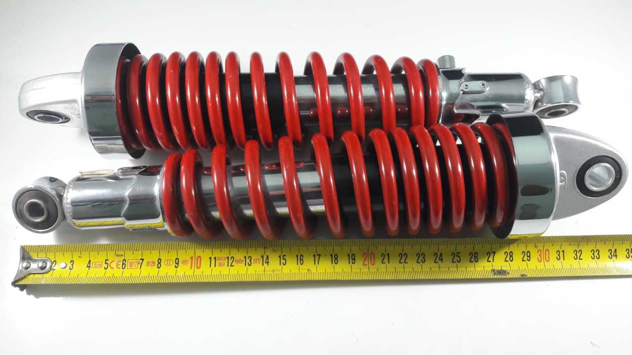 CG KUBA100 SPORT ARKA AMORTİSÖR KIRMIZI TK