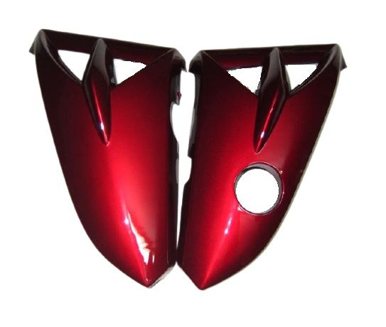 YAMAHA YBR 125 ÖN RÜZGARLIK TAKIM BORDO