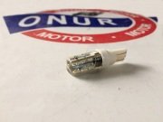 24 LEDLİ DİPSİZ ÇAKARLI AMPÜL BEYAZ