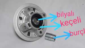 YBR-CG125-CGL DİŞLİ TAŞIYICISI (GÖBEĞİ-FLANŞI)