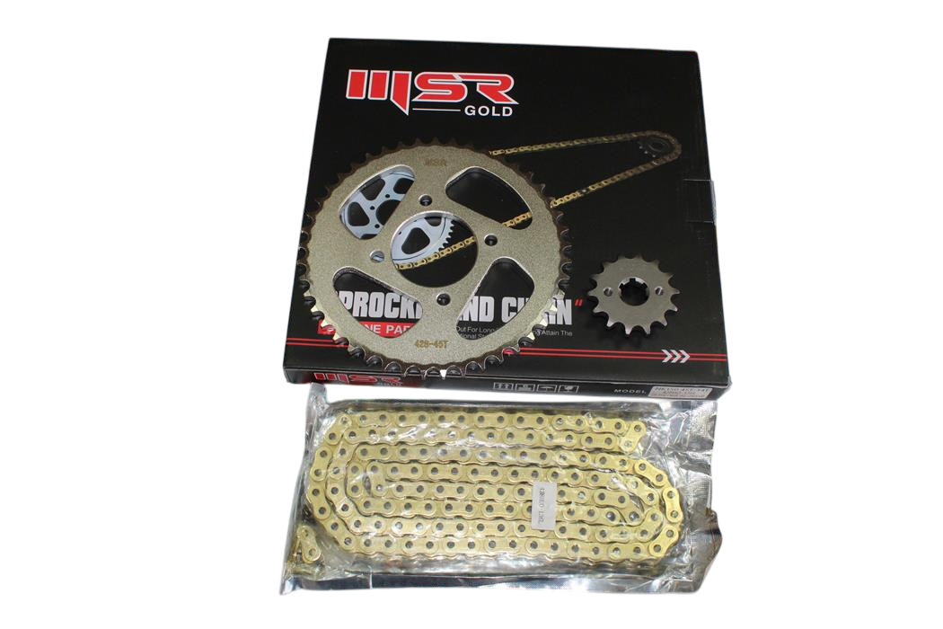 CF MOTO NK 150 ZİNCİR DİŞLİSETİ ORİNGLİ MSR GOLD