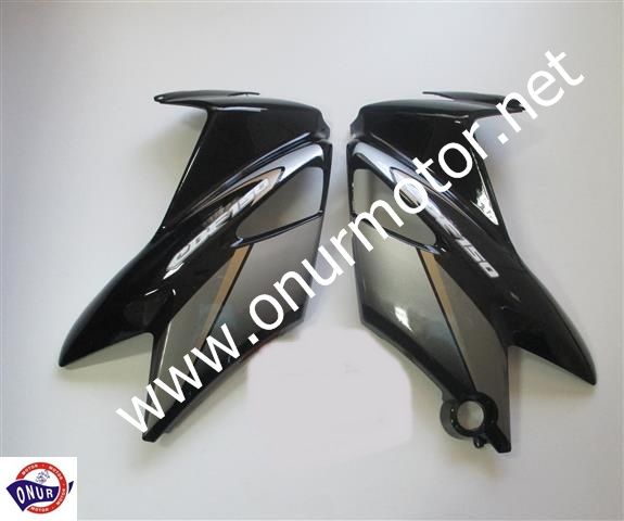 HONDA CBF150 DEPO GRENAJI SAĞ-SOL SİYAH  2012 EM