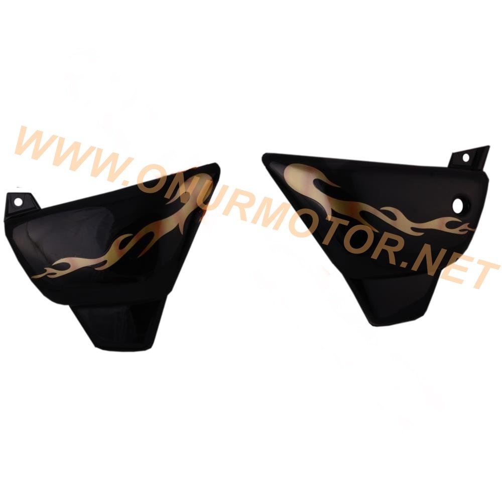 SEYHAN250 YAN KAPAK SİYAH TK