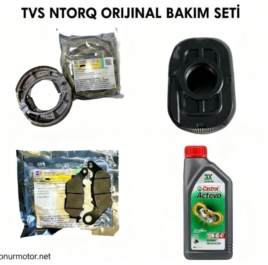 TVS NTORQ 125 BAKIM PAKETİ CASTOL 20*40  (ORİJİNAL SET)