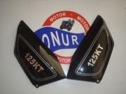 KT125 YAN KAPAK SİYAH TK