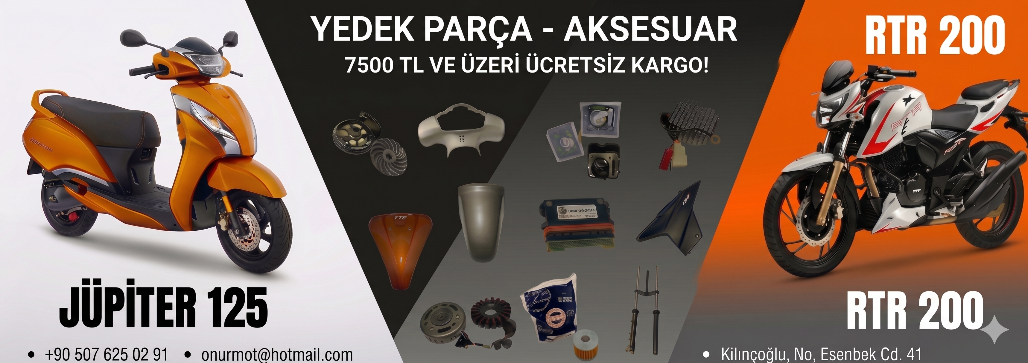 TVS MOTOR YEDEK PARCA