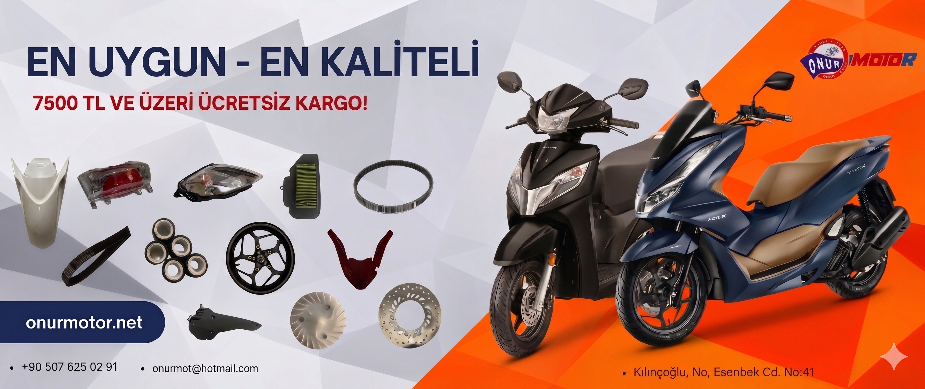 HONDA YEDEK PARCA