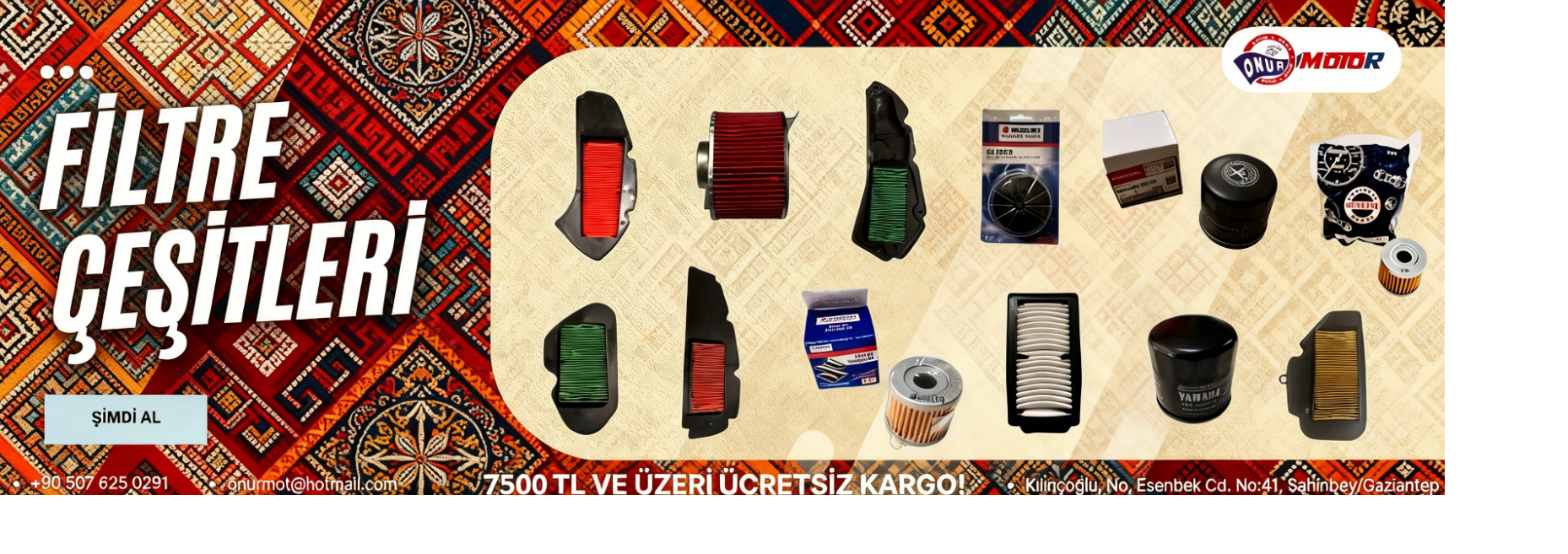 MOTOR FILITRE CESITLERI